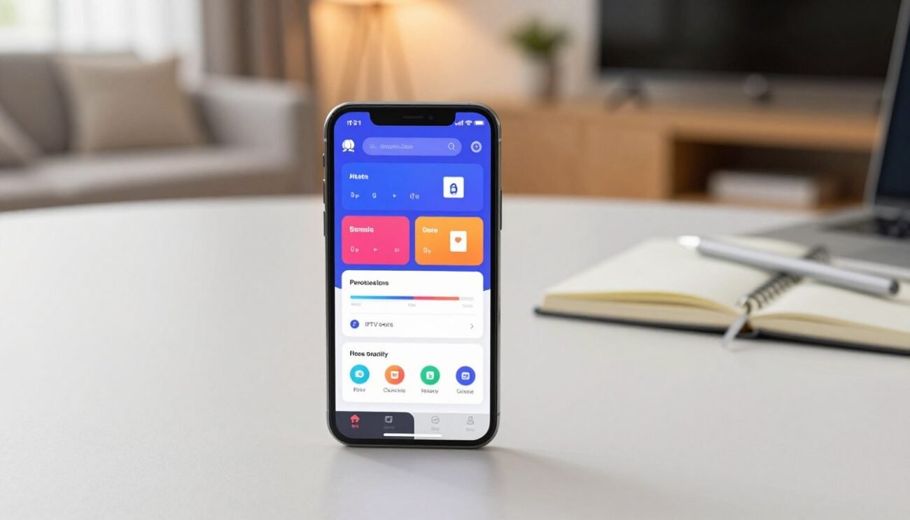 IPTV app configuration settings