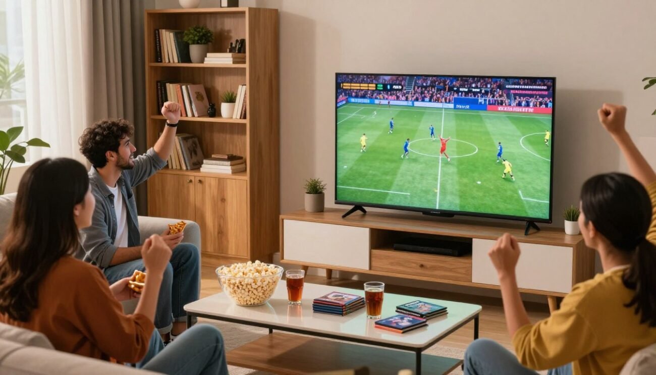 live sports and vod library entertainment