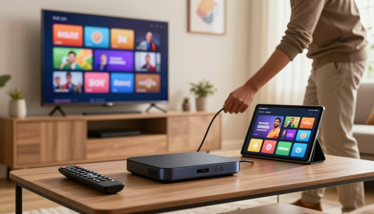 setting up IPTV service compatible devices